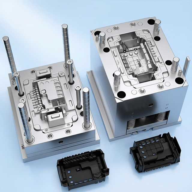 Connector Housing Small Multi-Slider Mold